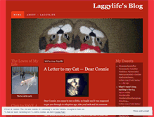 Tablet Screenshot of laggylife.wordpress.com