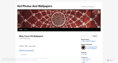 Desktop Screenshot of hotphotosandwallpapers.wordpress.com