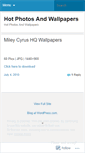 Mobile Screenshot of hotphotosandwallpapers.wordpress.com