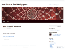 Tablet Screenshot of hotphotosandwallpapers.wordpress.com
