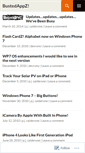 Mobile Screenshot of bustedappz.wordpress.com