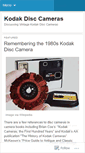 Mobile Screenshot of disccameras.wordpress.com