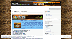 Desktop Screenshot of fcata.wordpress.com