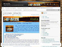 Tablet Screenshot of fcata.wordpress.com