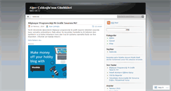 Desktop Screenshot of calikoglu.wordpress.com