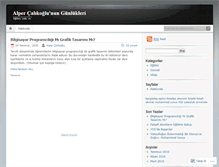 Tablet Screenshot of calikoglu.wordpress.com