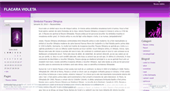 Desktop Screenshot of flacaravioleta.wordpress.com