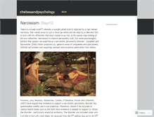Tablet Screenshot of chelseaandpsychology.wordpress.com