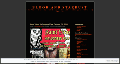 Desktop Screenshot of bloodandstardust.wordpress.com