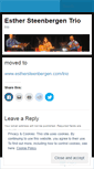 Mobile Screenshot of esthersteenbergentrio.wordpress.com