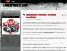 Tablet Screenshot of habenpaintdesign.wordpress.com