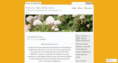Desktop Screenshot of creativeartseatables.wordpress.com