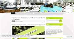 Desktop Screenshot of napgtudoacontece.wordpress.com