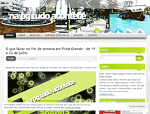 Tablet Screenshot of napgtudoacontece.wordpress.com