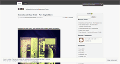 Desktop Screenshot of electronicmusicreviews.wordpress.com