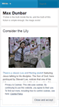 Mobile Screenshot of maxdunbar.wordpress.com