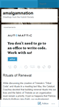 Mobile Screenshot of amalgamnation.wordpress.com