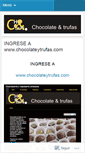 Mobile Screenshot of chocolateytrufas.wordpress.com