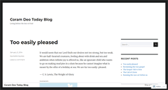 Desktop Screenshot of coramdeotoday.wordpress.com