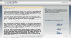 Desktop Screenshot of drjessewalker.wordpress.com