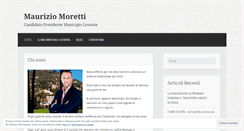 Desktop Screenshot of mauriziomoretti.wordpress.com
