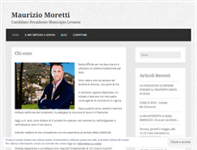 Tablet Screenshot of mauriziomoretti.wordpress.com