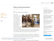 Tablet Screenshot of jeremyfletcher.wordpress.com