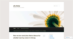 Desktop Screenshot of alcohelp.wordpress.com