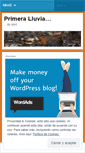 Mobile Screenshot of primeralluvia.wordpress.com