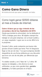 Mobile Screenshot of comoganodinerodiario.wordpress.com