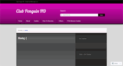 Desktop Screenshot of clubpenguincphd.wordpress.com