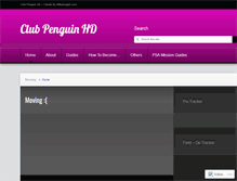Tablet Screenshot of clubpenguincphd.wordpress.com