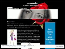 Tablet Screenshot of musereden.wordpress.com