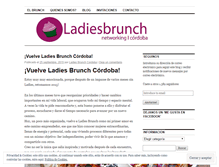 Tablet Screenshot of ladiesbrunchcordoba.wordpress.com