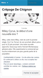Mobile Screenshot of crepagedechignon.wordpress.com