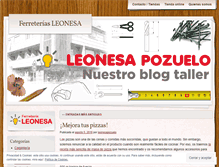 Tablet Screenshot of leonesapozuelo.wordpress.com
