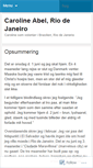 Mobile Screenshot of carolineabel.wordpress.com