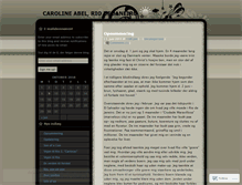 Tablet Screenshot of carolineabel.wordpress.com