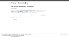 Desktop Screenshot of fwnetwork.wordpress.com