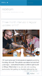 Mobile Screenshot of nickhorn.wordpress.com
