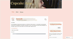 Desktop Screenshot of cupcakejane.wordpress.com