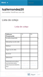 Mobile Screenshot of luzfernandez20.wordpress.com