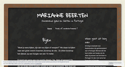 Desktop Screenshot of mariannebeerten.wordpress.com