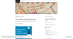 Desktop Screenshot of justwm.wordpress.com