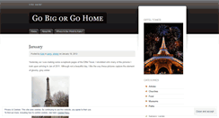 Desktop Screenshot of katesadventuresinparis.wordpress.com