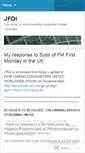 Mobile Screenshot of jfdi.wordpress.com