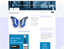 Tablet Screenshot of conspsi.wordpress.com