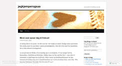 Desktop Screenshot of jegkjemperogsaa.wordpress.com