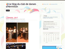 Tablet Screenshot of clubdedanseshermillon.wordpress.com