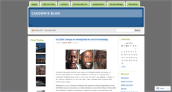 Desktop Screenshot of cadoow.wordpress.com